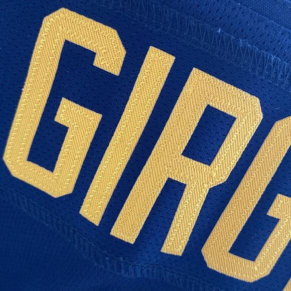 NHL BUFFALO SABERS Hockey Jersey Womens Sz Small Number 28 Zemgus Girgensons - Picture 11 of 14